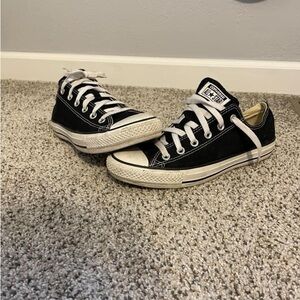 Black Low Top Converse